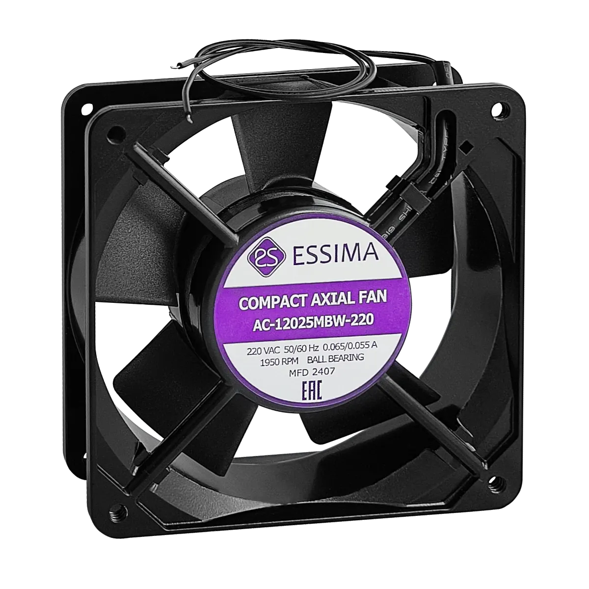 Вентилятор осевой компактный AC-12025MBW-220