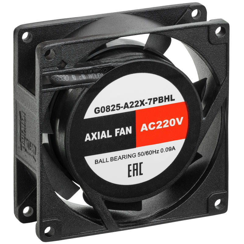 Осевой компактный вентилятор G0825-A22X-7PBHL 230В АС